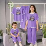 Baby Night Suit - (পারপেল কালার)
